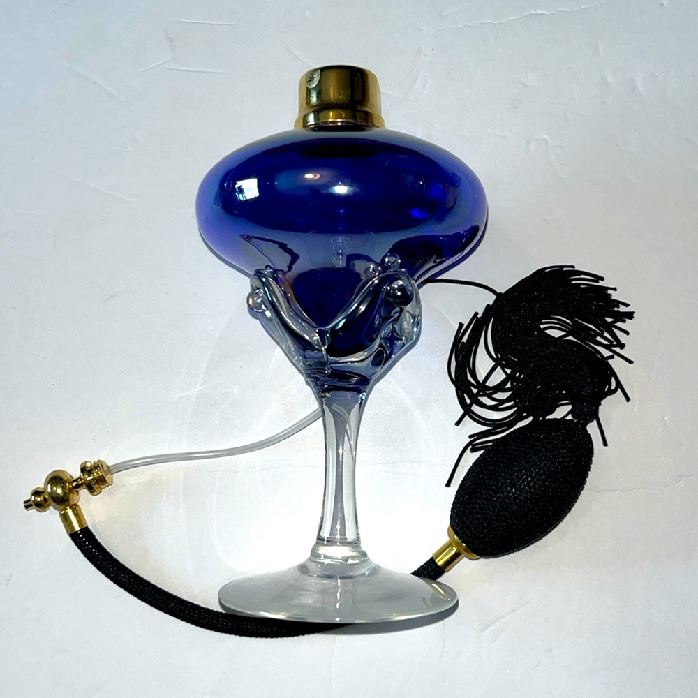 Vintage Carnival Glass Atomizer